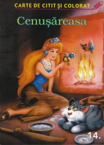 Cenusareasa - carte de colorat - 1