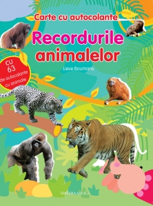 Carte cu autocolante. Recordurile animalelor - 1