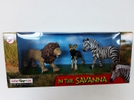 SET SAFARI: ANIMALE DIN SAVANA - 1
