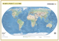 Harta Europa Politică și Lumea fizică 70x100 - 1